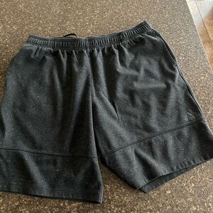Adidas men’s athletic shorts size xxl black color in excellent used condition